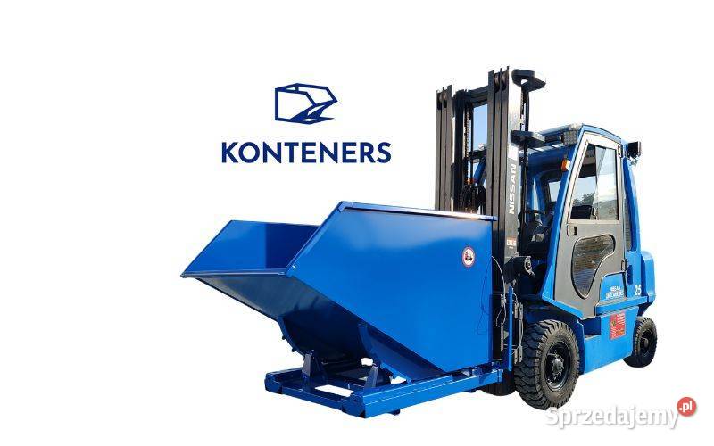 Kontener samowyładowczy 1m3 1000 L KOLEBA ZŁOM kujawsko-pomorskie sprzedam