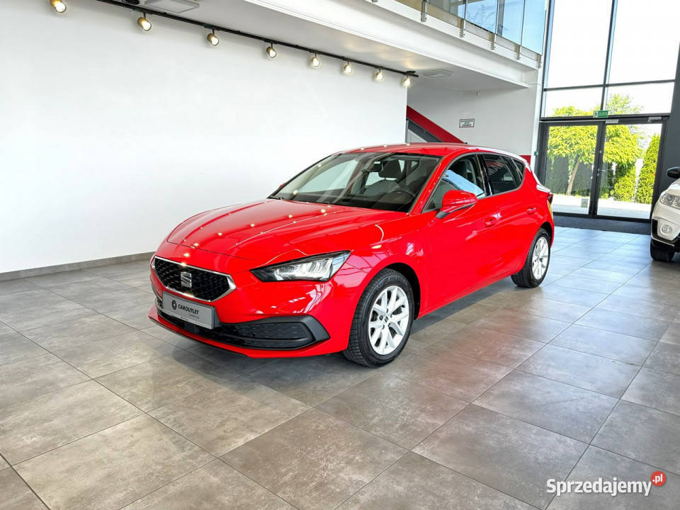 Seat Leon Style 15TSI 130 M6 2021 r salon I ASR (kontrola trakcji) Myślenice sprzedam