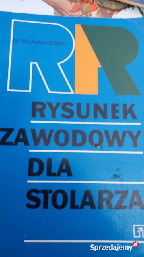 Rysunek zawodowy stolarza książki zawodowe Antykwariat Warszawa