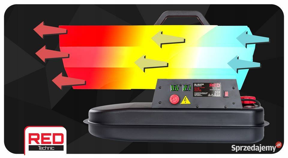 Nagrzewnica olejowa spalinowa dmuchawa termostat Katowice
