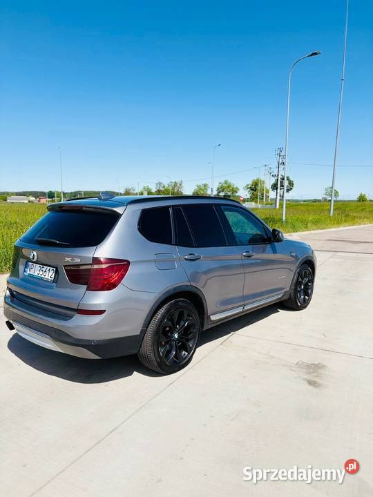 BMW X3 F25 2017 HeadUp CarPlay Nowy rozrząd gniazdo SD Pisz