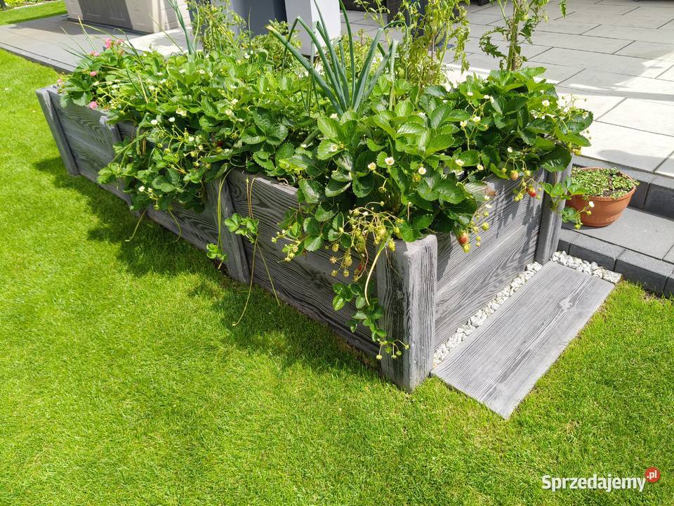 Warzywnik 3 komory240x85x50 SZARY Ulanów