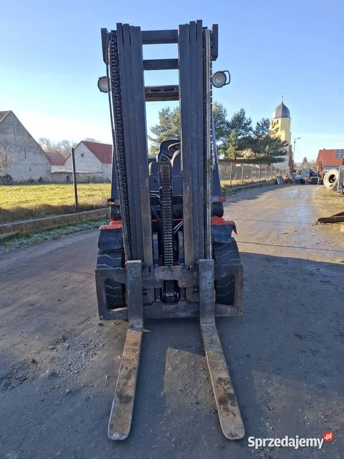 Wózek widłowy Linde H45D maszt tripleks z wolnym Wózki widłowe