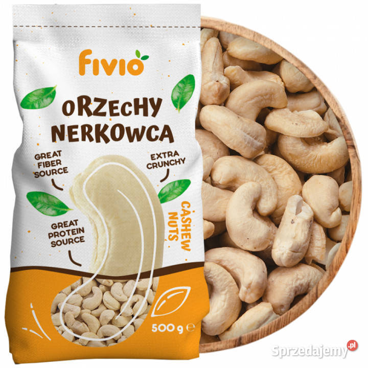 Orzechy nerkowca 500g Brzozów sprzedam
