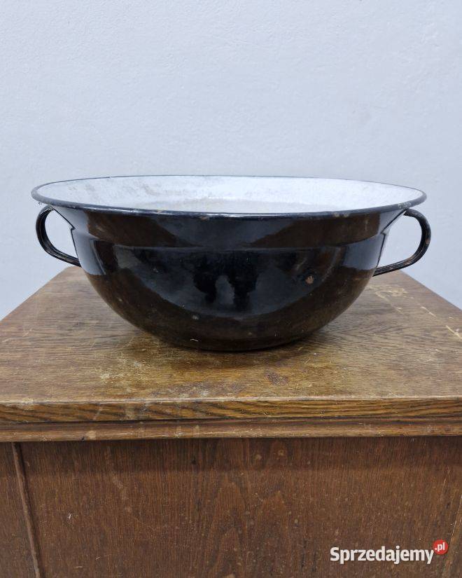 Stara Misa Ogrodowa Emaliowana AntykiMarki Marki