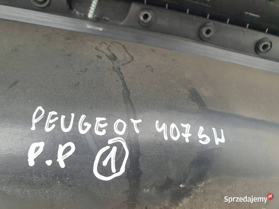 Peugeot 407 TAPICERKA PRZEDNICH DRZWI BOCZEK Rudka