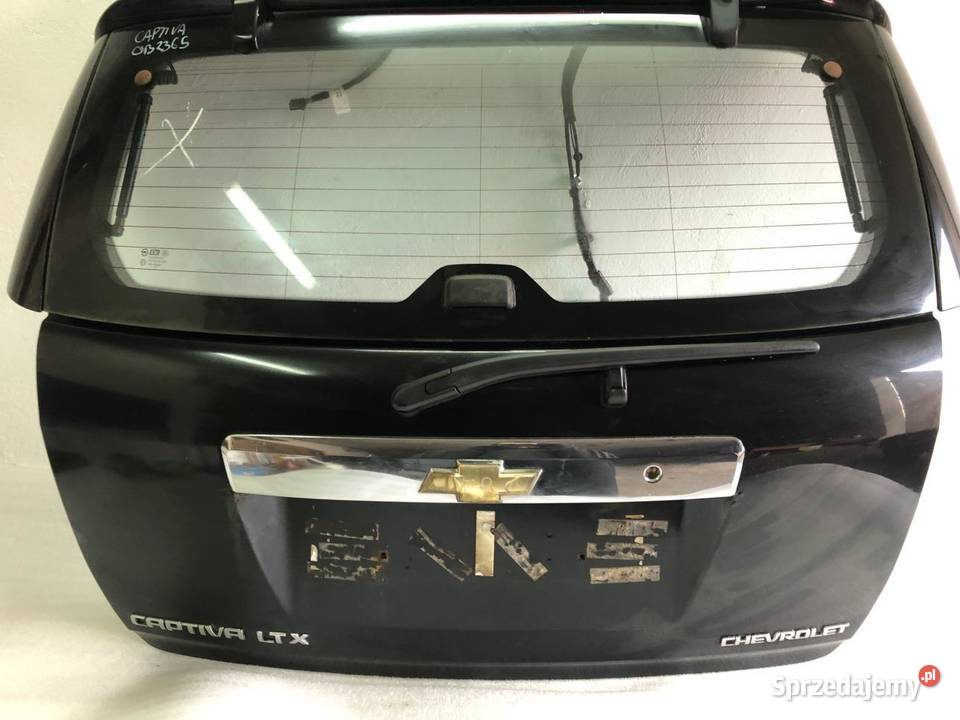 KLAPA BAGAŻNIKA CHEVROLET CAPTIVA I GAR