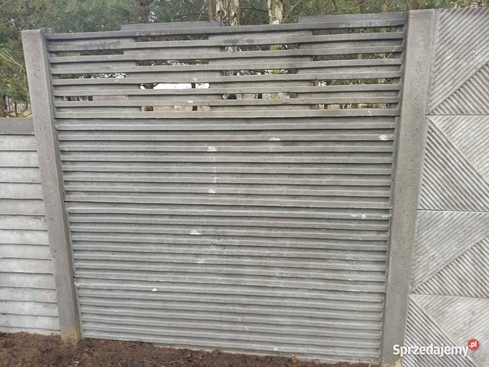 Ogrodzenie betonowe Płyta betonowa 50200 Brończany