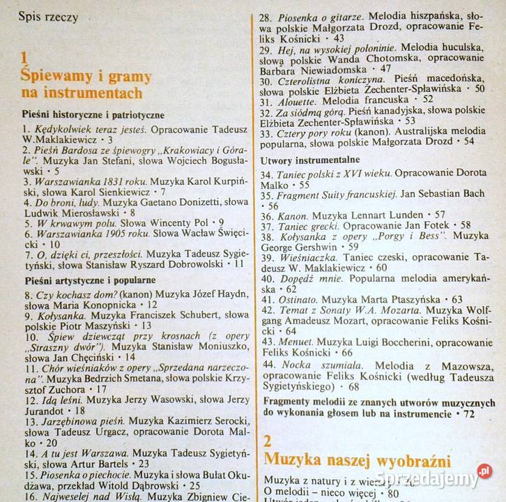 Muzyka 7 Dorota Malko Maria Przychodzińska miękka lubelskie Chełm