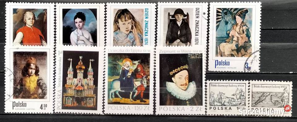 L Znaczki polskie 1974 kwartał IV Leźnica Wielka-Osiedle