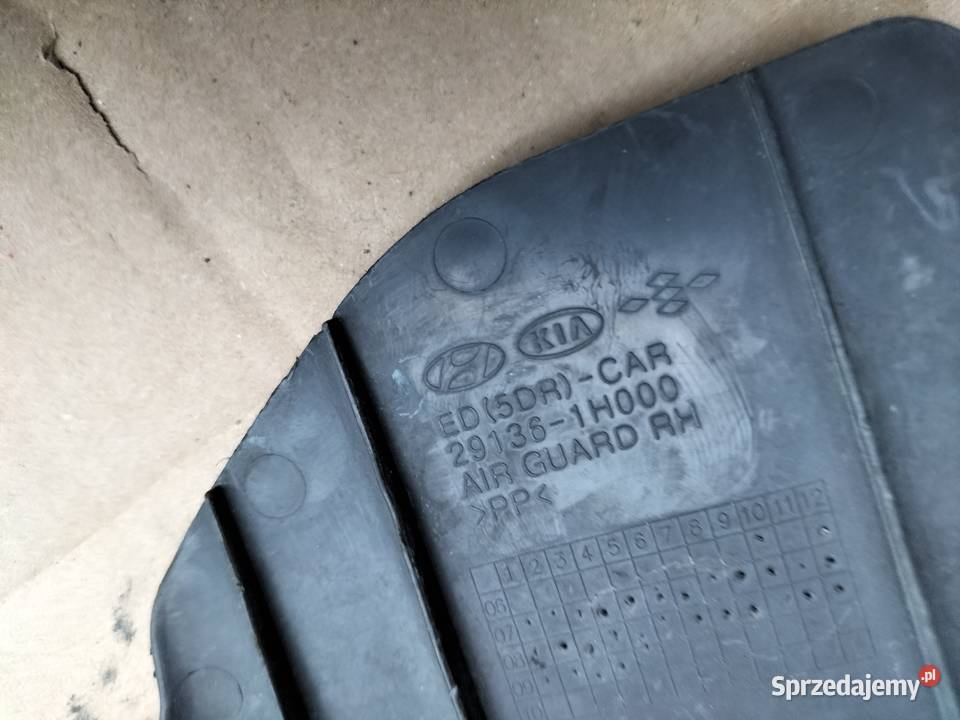 KIA CEED 3 291361H000 KIEROWNICA POWIETRZA PRAWA osobowe Kamień-Kolonia