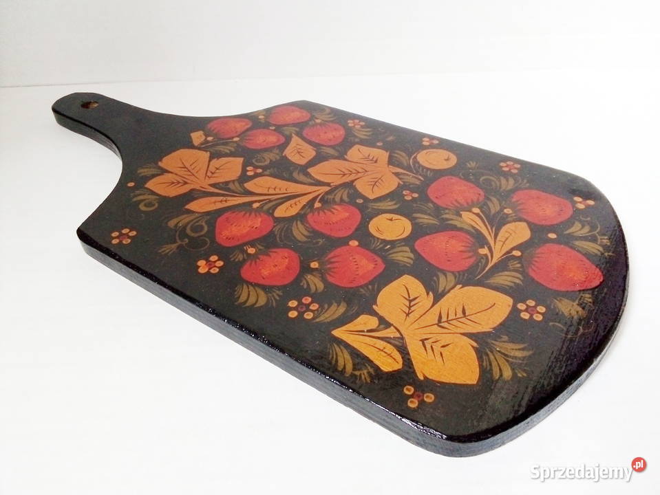 ozdobna rosyjska deska vintage chochłoma śląskie Częstochowa