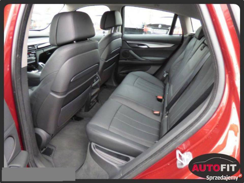 BMW X6 czerwony Gdynia