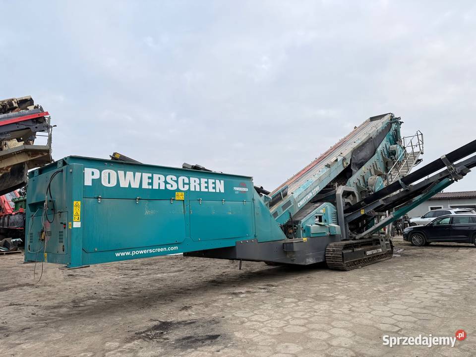 Mobilny przesiewacz Powerscreen Chieftain 2200 Kołodziejewo