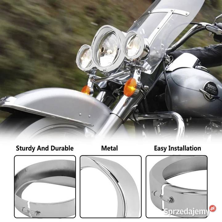 Obręcz ozdobna lamp reflektora Harley 7 45 do Warszawa