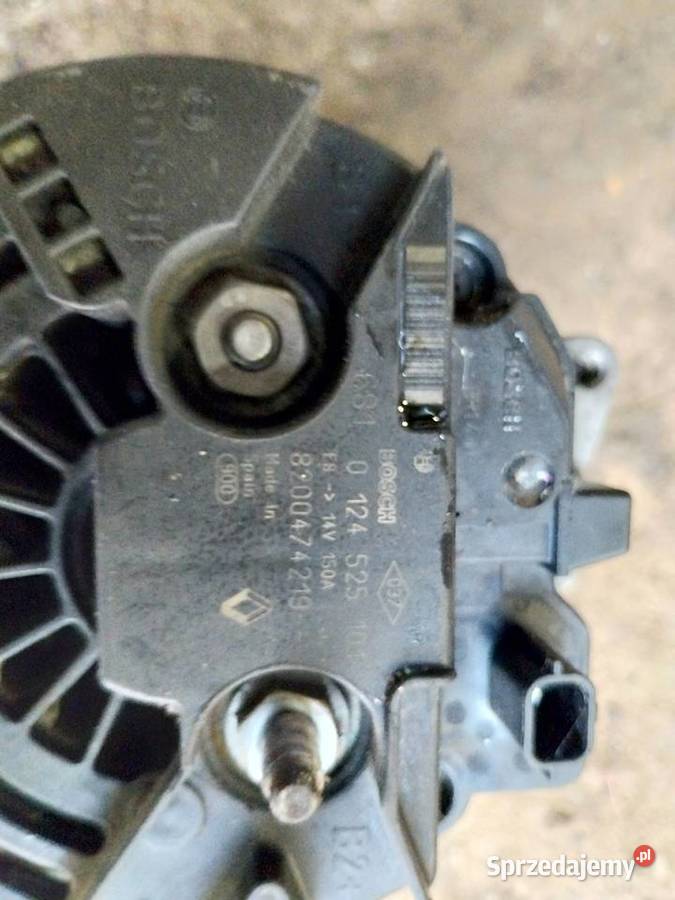 alternator 0124525101 osobowe warmińsko-mazurskie Frąknowo