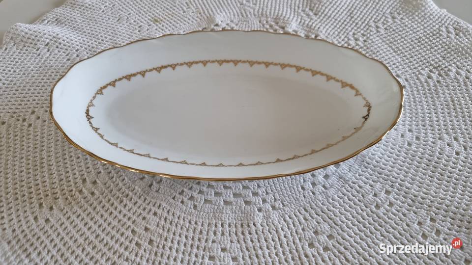 Półmisek śledziowka Porcelana Francuska wielkopolskie Wola Podłężna