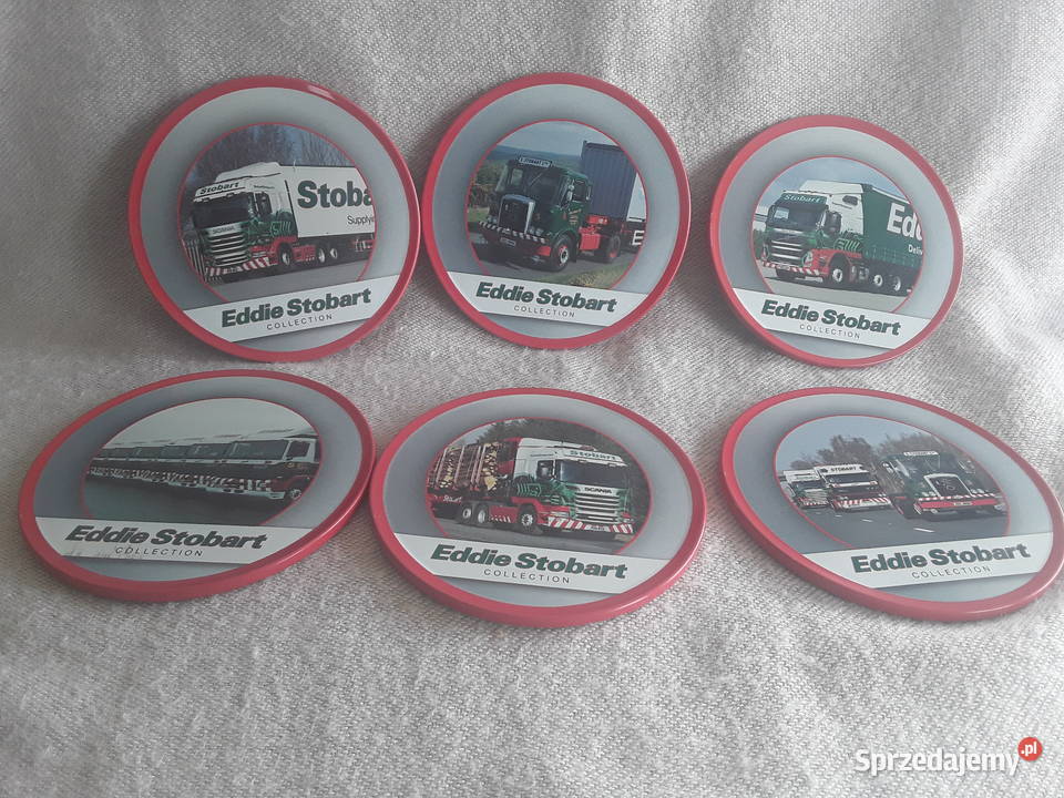 Podkładki korkowe EDDIE STOBART COLLECTION tiry wielokolorowy Zamość