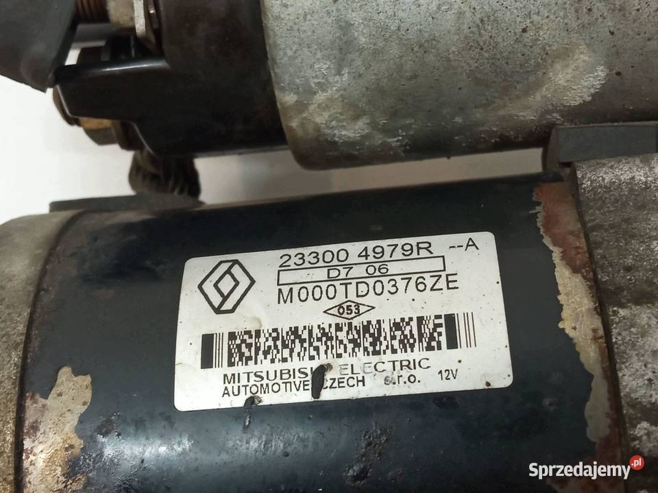 ROZRUSZNIK 233004979R 12 TCE DIGT Nissan Qashqai sprzedam