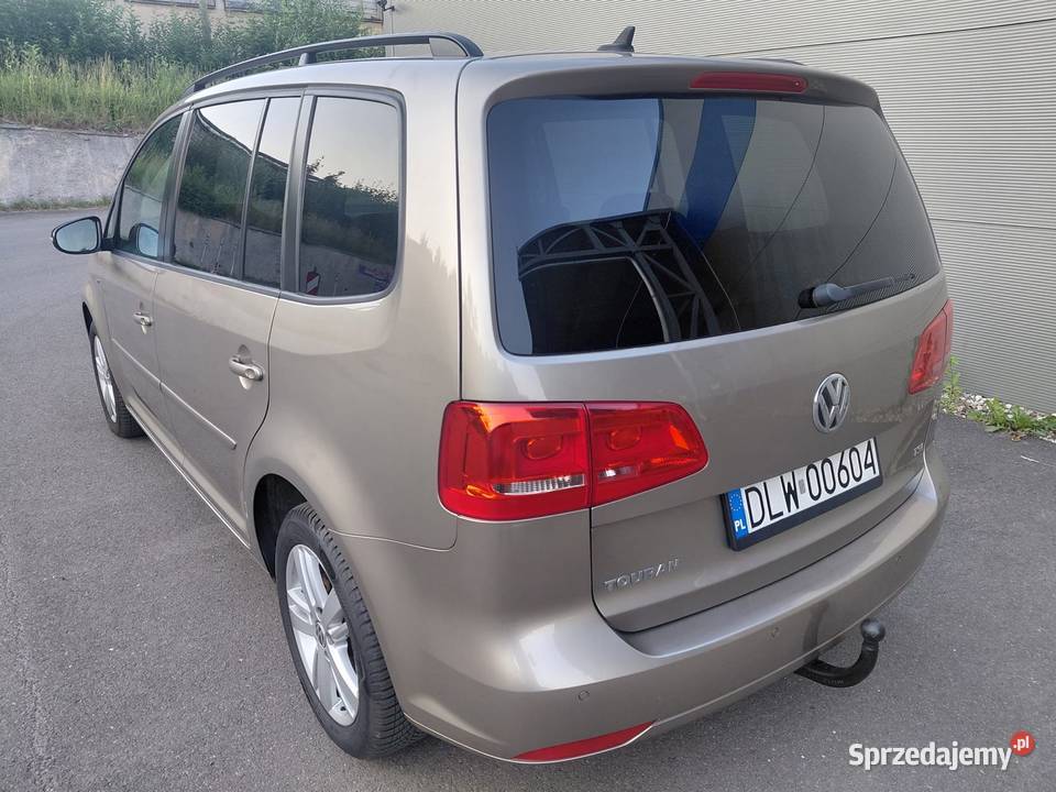 VW TOURAN 2012r 14 16V 140 Przeb204 Navi aluminiowe felgi dolnośląskie Jelenia Góra