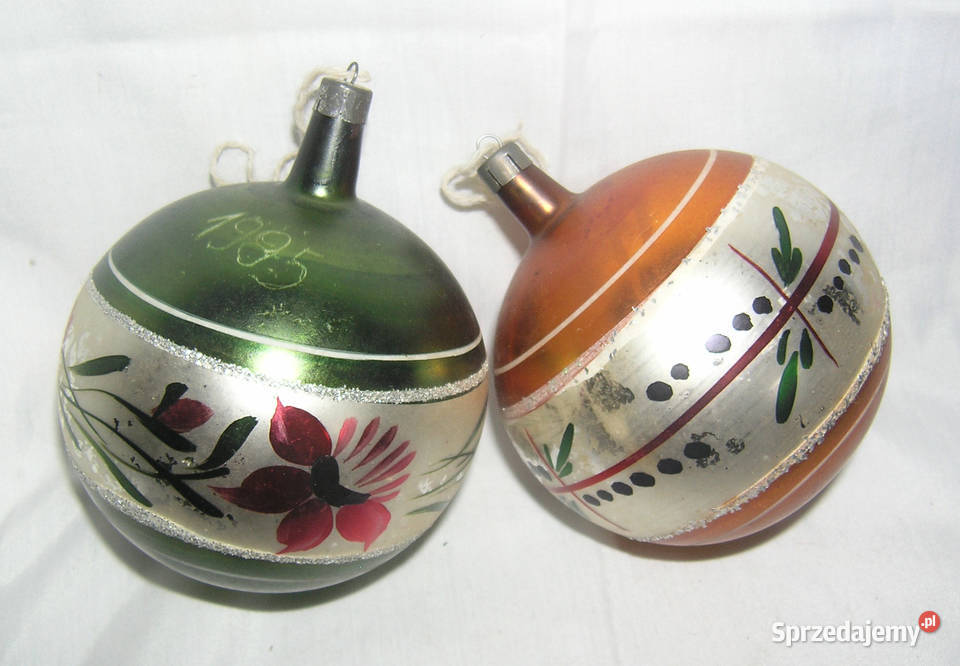 bombki vintage duże obwód 33 D15vin Bartków