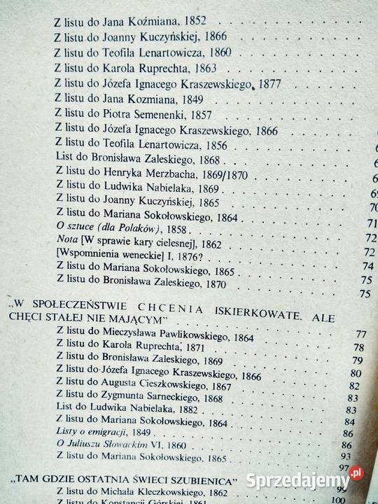Norwid Gorzki to chleb jest polskość myśli Warszawa