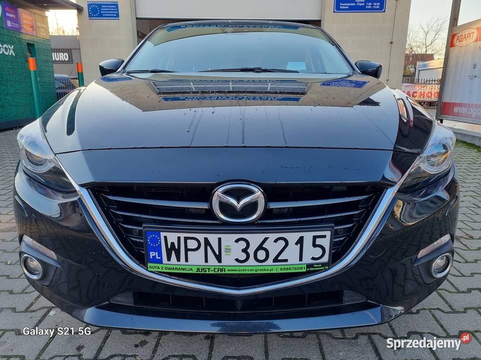 Mazda 3 20 120 nawigacja skóra ksenony alufelgi 191000km Płońsk
