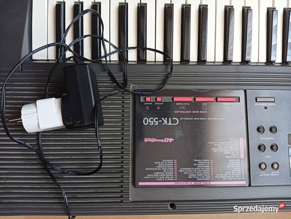 Organy Casio Casio śląskie Bieruń sprzedam
