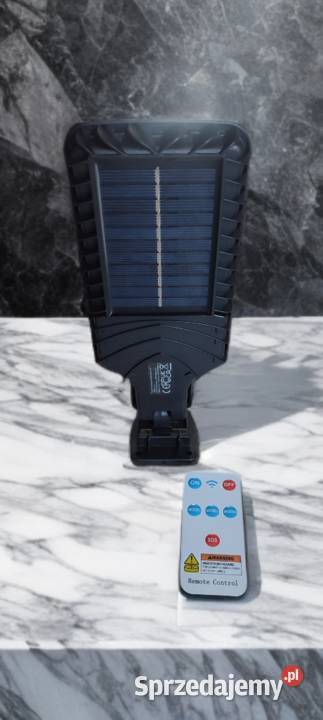 Lampa solarna uliczna czujnik ruchu i zmierzchu Lubawka