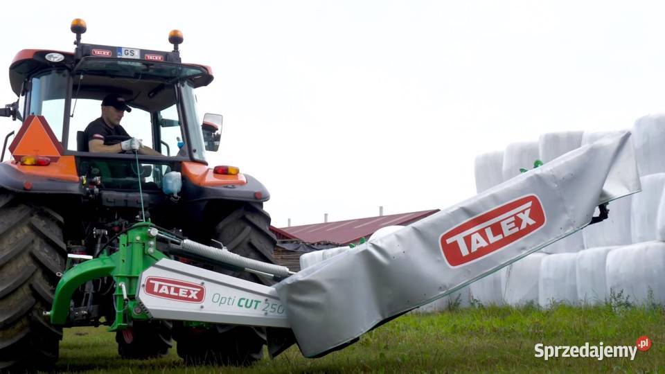 Kosiarka dyskowa OPTI CUT TALEX wom osłona 21m nieuszkodzony Maszyny rolnicze sprzedam