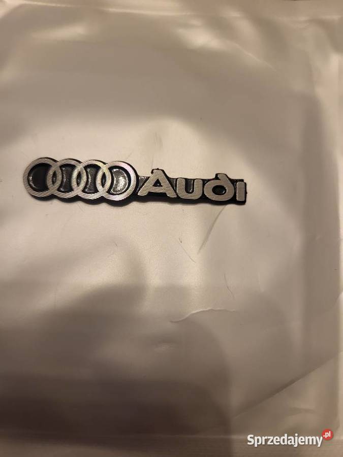 Audi znaczek Logoemblemat głośnika Nowy Metalowy Gliwice sprzedam