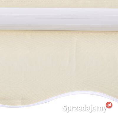 vidaXL Tkanina do markizy kremowa 3 x 25 m bez Warszawa