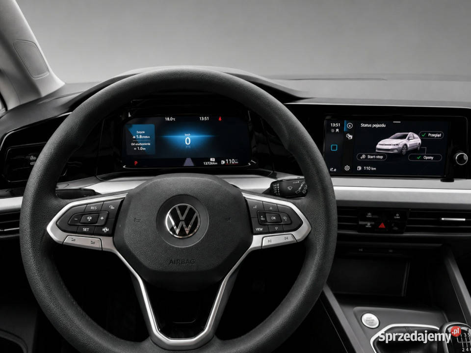 Volkswagen Golf 2022 Salon Polska Bezwypadkowe 4/5 Motoryzacja Białystok sprzedam