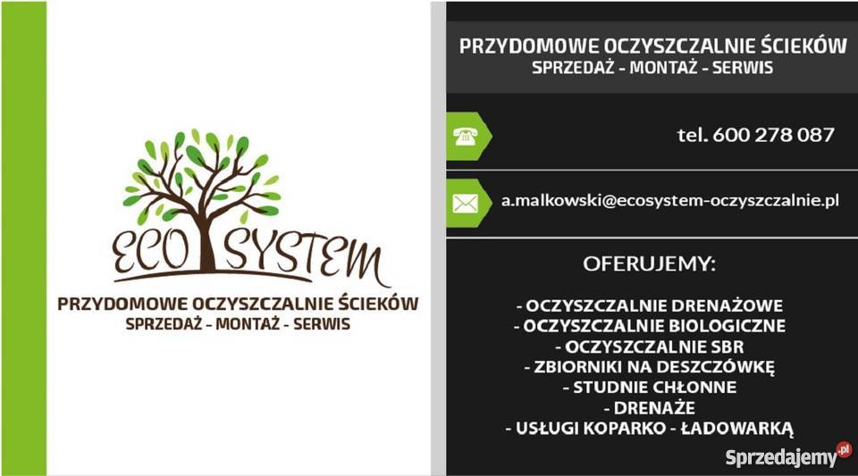 DWUKOMOROWA OCZYSZCZALNIA ŚCIEKÓW 2000L Zambrów