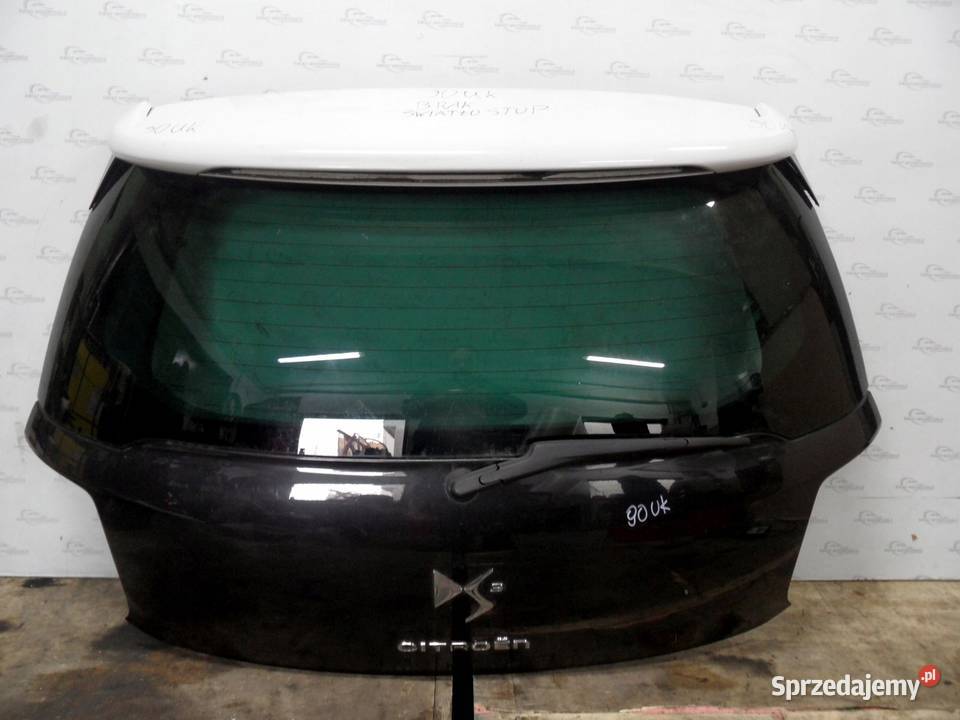 CITROEN DS3 10r klapa tył