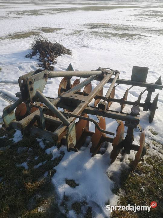 Talerzówka FAMAROL SŁUPSK 2x8 talerzy 510mm łódzkie Tuszyn sprzedam