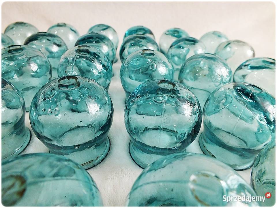 Stare Bańki Szklane 35 z lat 50tych Bańki Żary