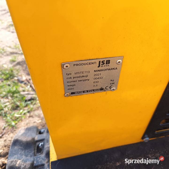 Minikoparka 80h Łabiszyn-Wieś