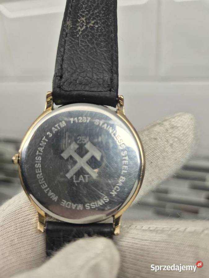 Męski zegarek szwajcarski Edox quartz Zegarki i Biżuteria Chorzów