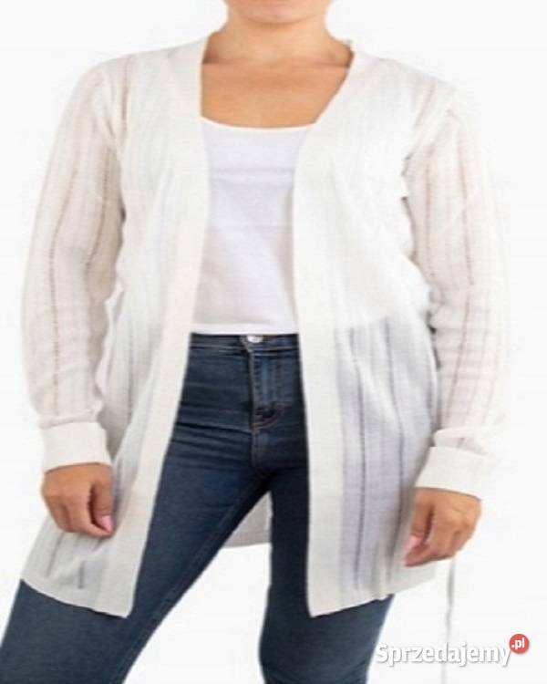 Zestaw 2 kardigany Chicago 600W biały czarny M Rozmiar 38(M) Katowice sprzedam