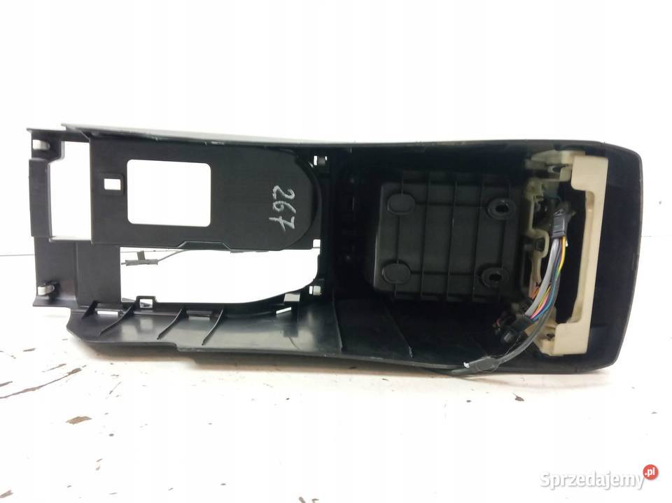 TUNEL ŚRODKOWY PODŁOKIETNIK SCHOWEK USB
