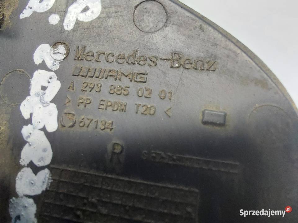 Mercedes EQC 400 W293 OSŁONA ZDERZAKA PRAWY osobowe