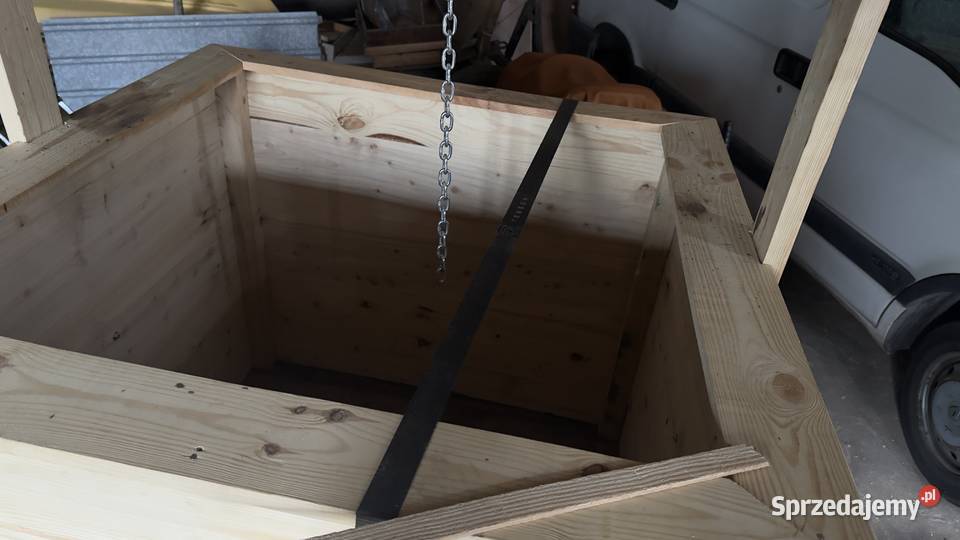 Drewniana studzienka mazowieckie Chojeczno-Sybilaki