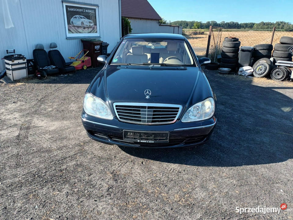 Mercedes S 500 500L 4Matic Ful W220 19982005 centralny zamek Jarocin sprzedam
