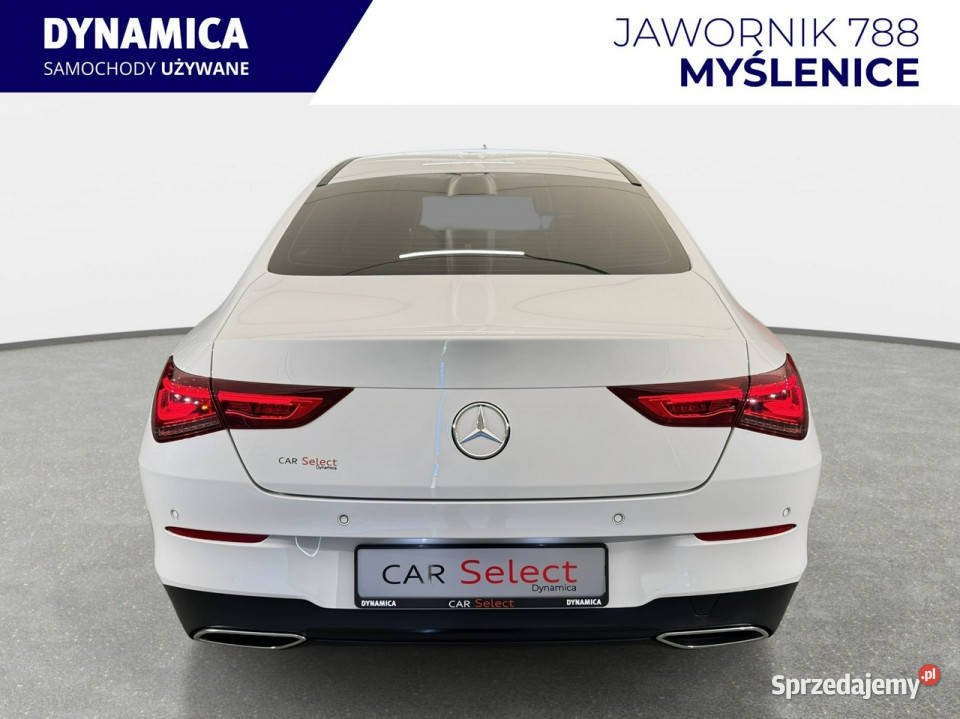 Mercedes CLA 200 VAT 23 13T 163 DCT 2022 r salon tempomat małopolskie Myślenice