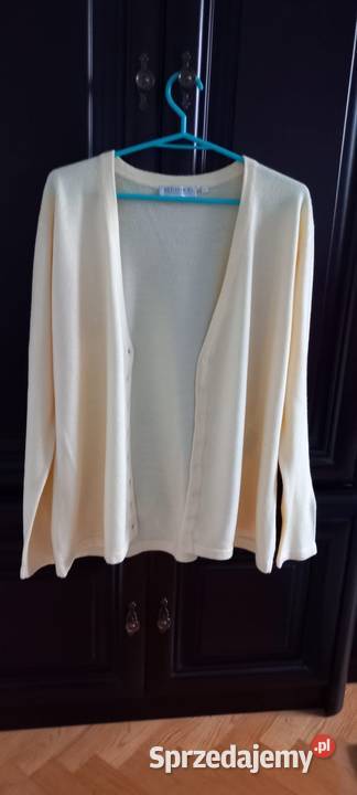 NOWY Sweter rozpinany cytrynowy XL XXL Lublin