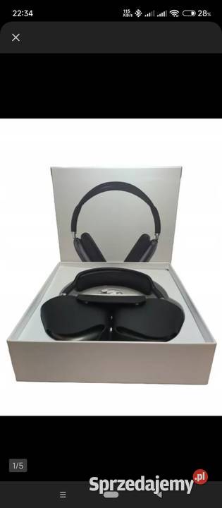Słuchawki bezprzewodowe nuszne Apple AirPods sprzedam