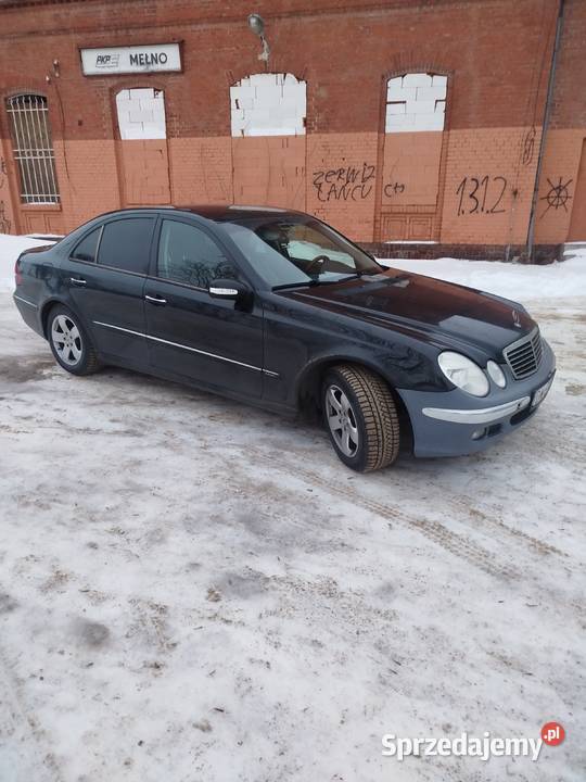 Mercedes w 211 27 CDI automat Radzyń Chełmiński