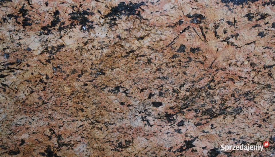 Płytki granitowe MAGMA GOLD 30x30x2 poler Przemyśl