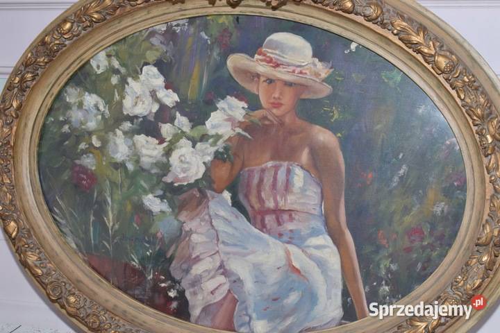 Józef Mehoffer Arystokratka w Kapeluszu Dama w